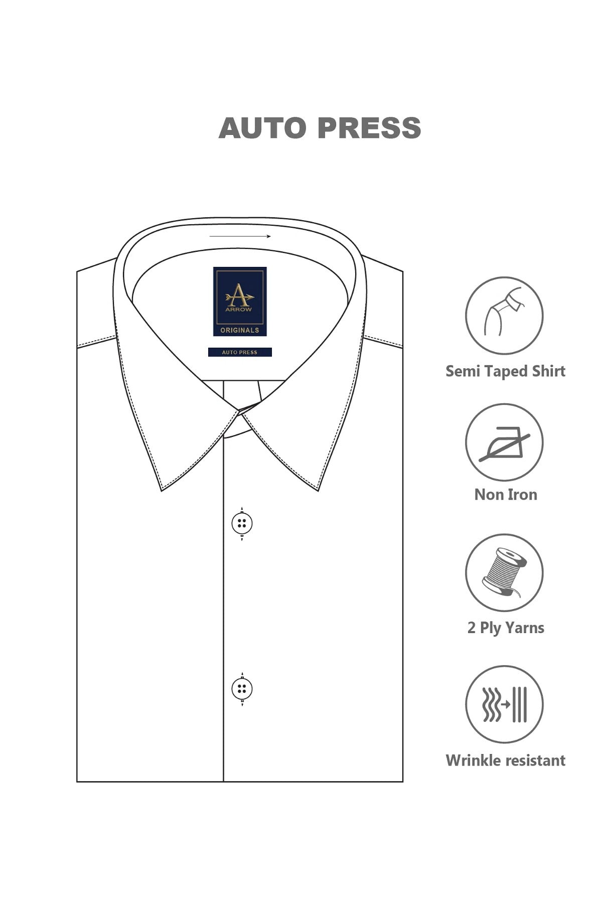 Arrow - Formal Shirts