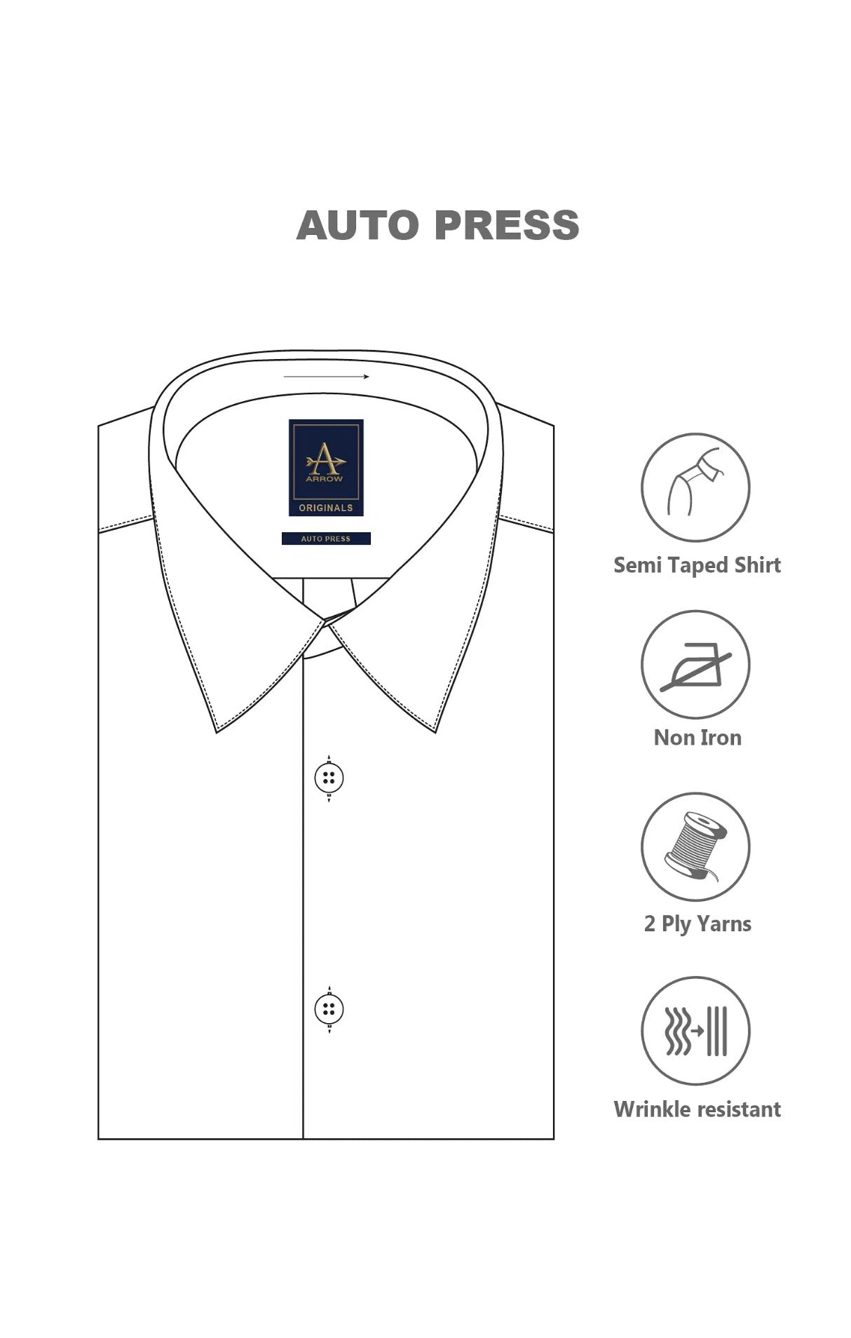 Arrow - Formal Shirts