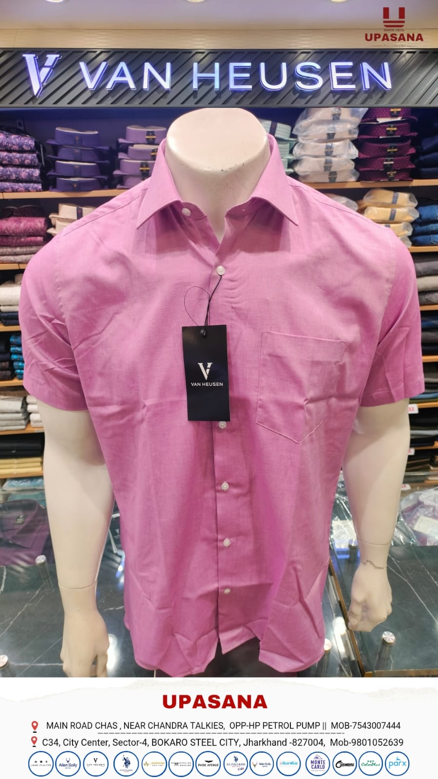 Van Heusen - Formal Shirts (H/s)