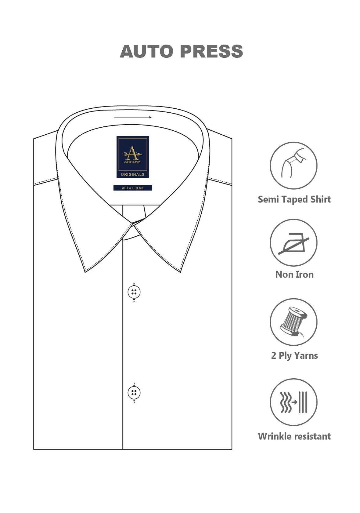 Arrow - Formal Shirts