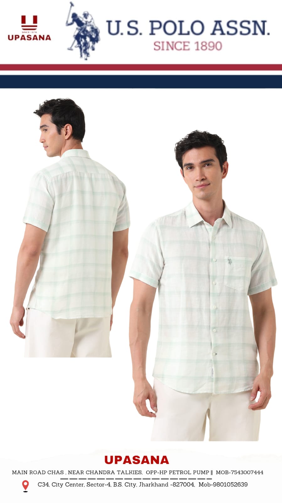 US Polo - Casual Shirts (H/s)