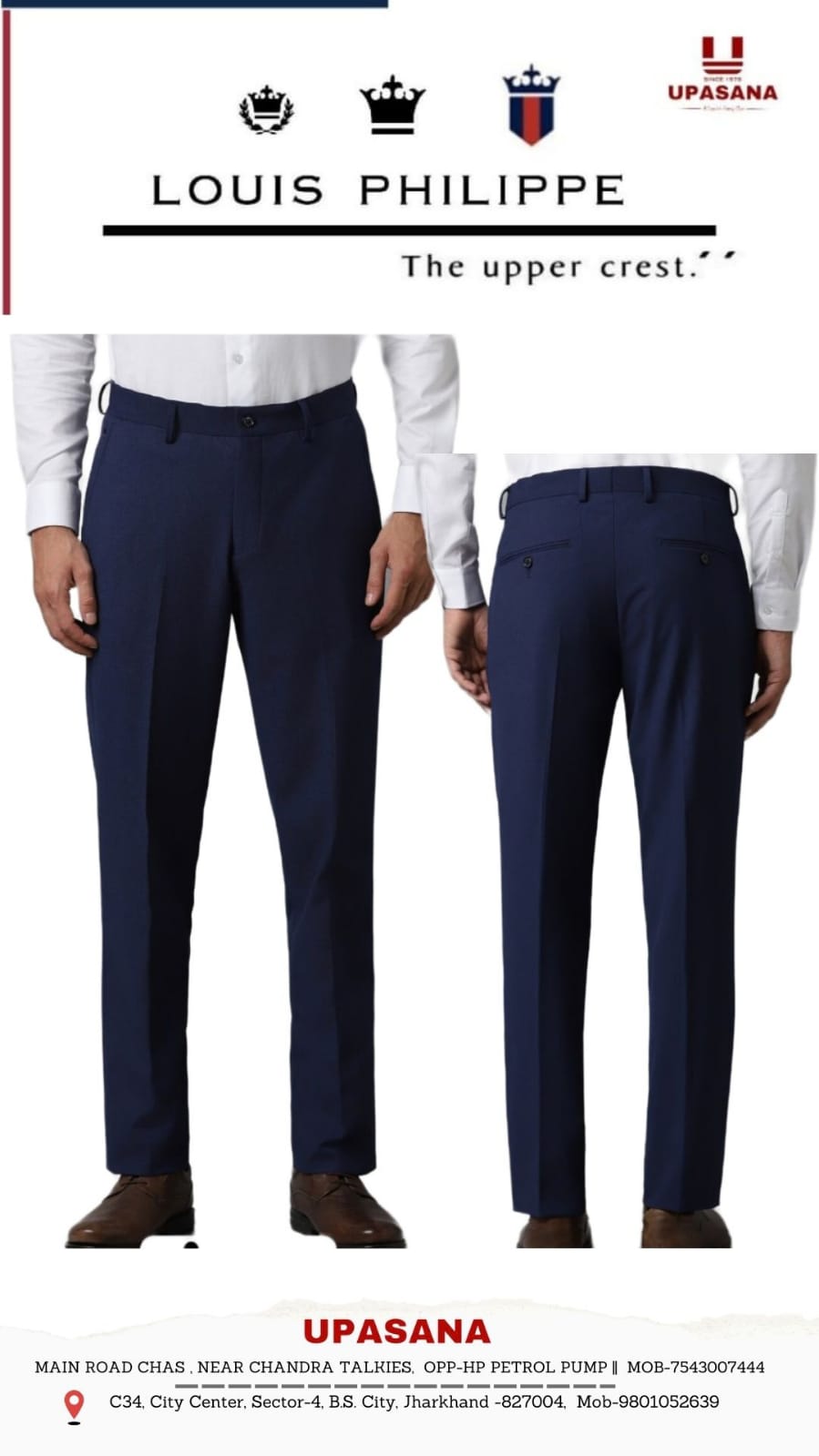 Louis Philippe - Formal Trousers