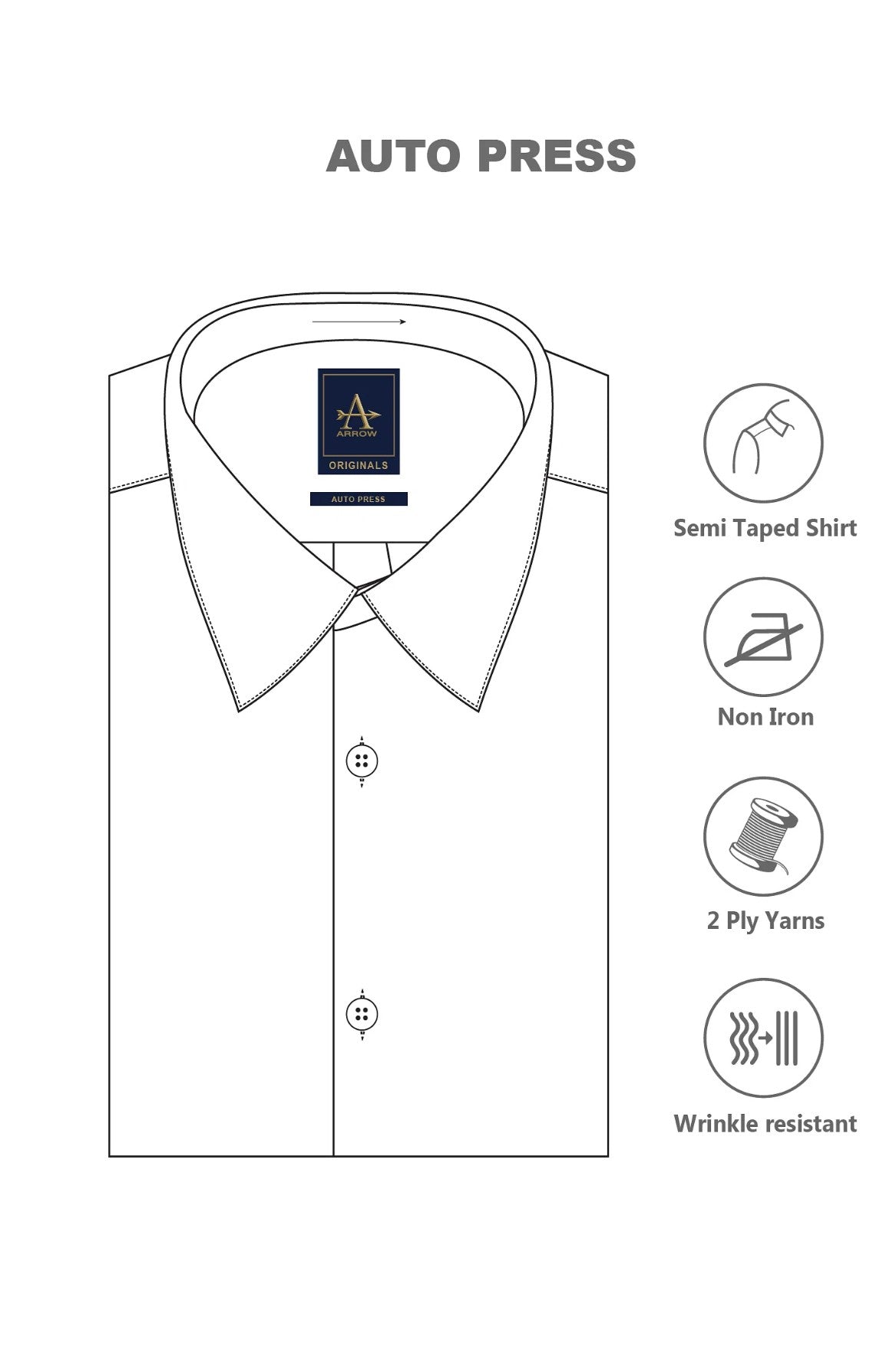 Arrow - Formal Shirts