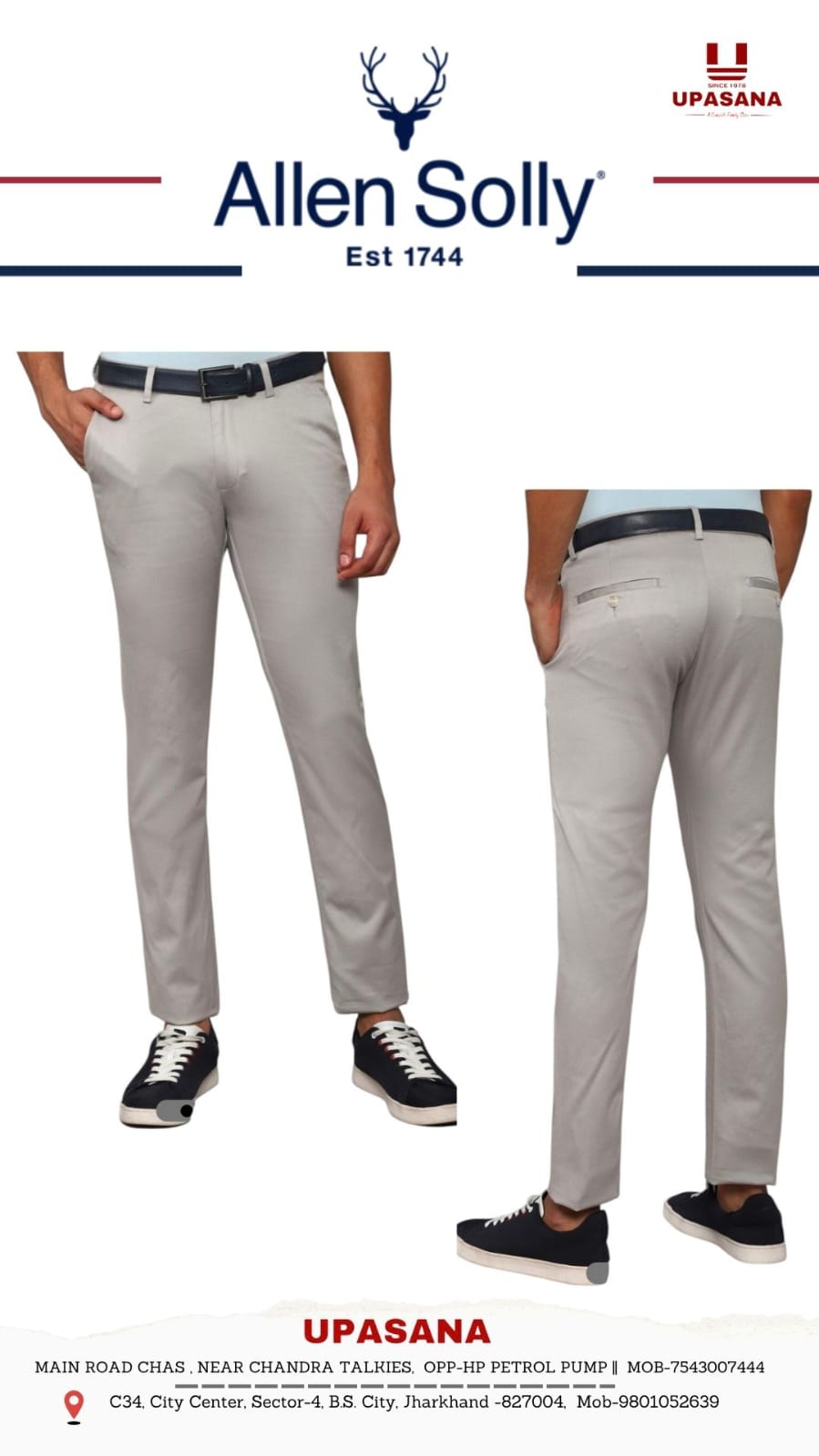 Allen Solly - Casual Trousers