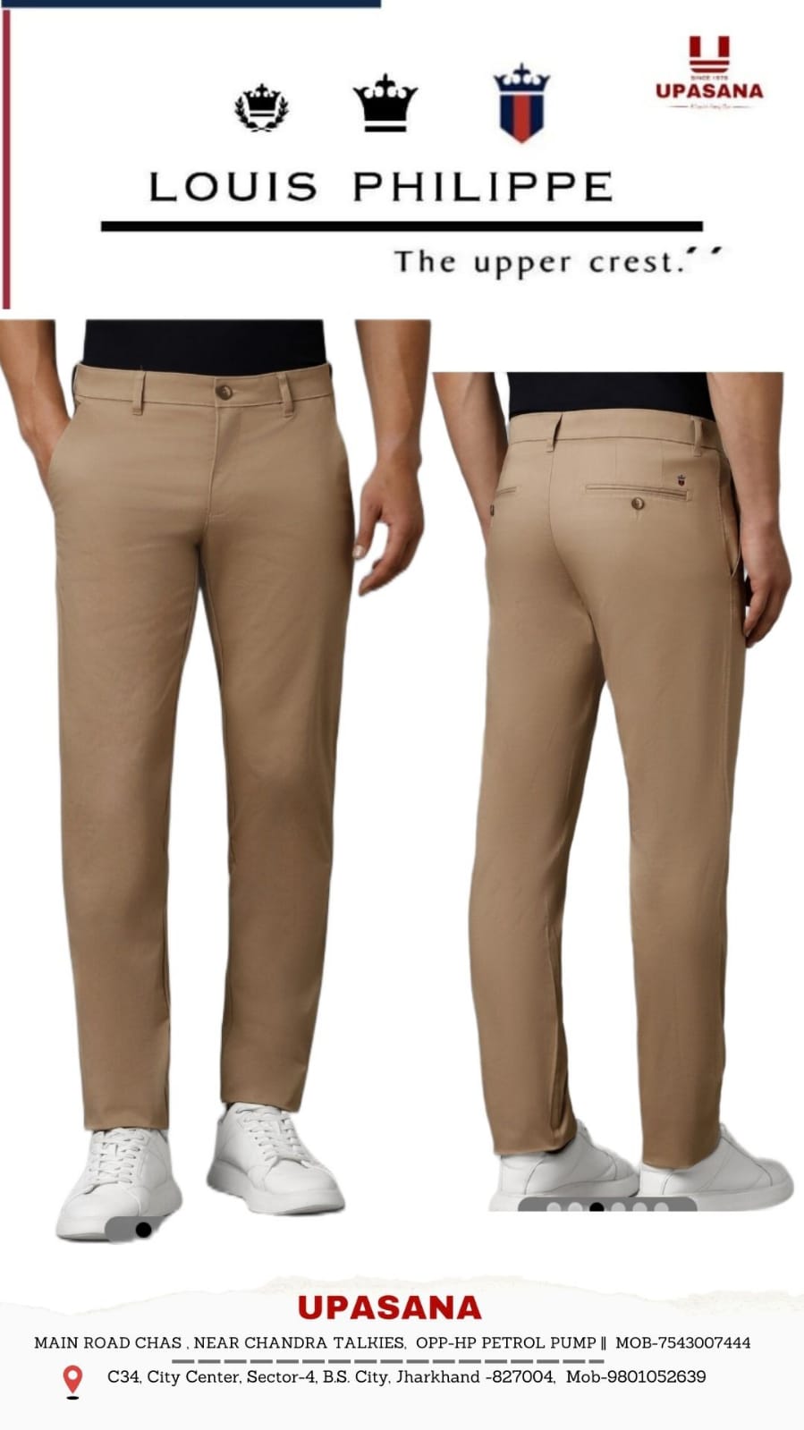 Louis Philippe - Casual Trousers