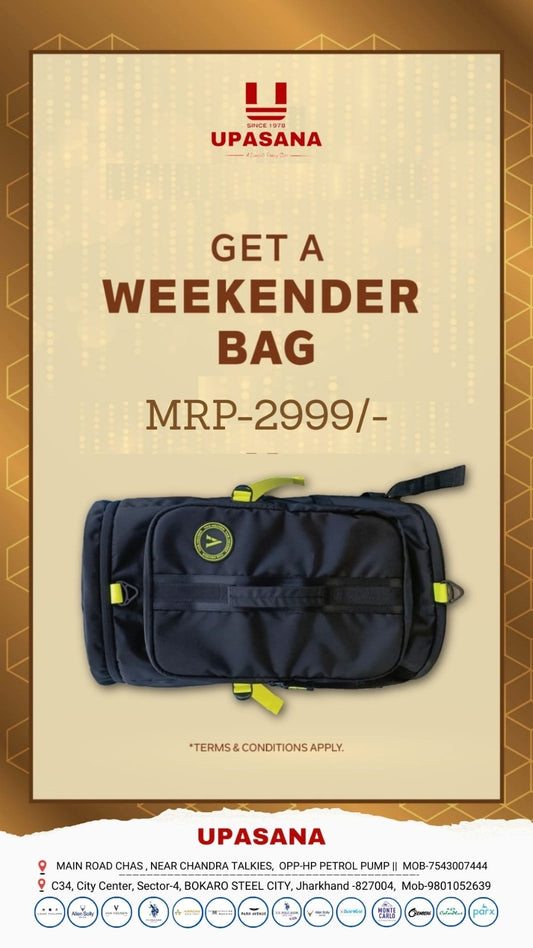 Promo Offers - Weekender Bag