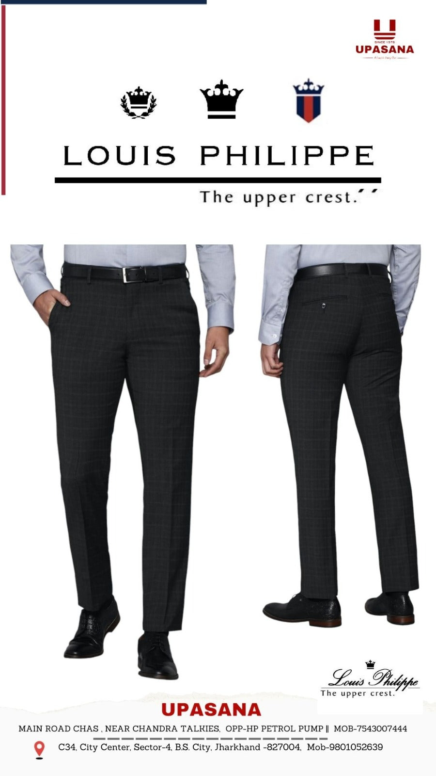 Louis Philippe - Formal Trousers